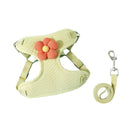 Coleira Peitoral & Guia Pet Florzinha