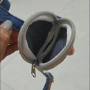 Coleira Peitoral + Guia com Bolsa de Petisco