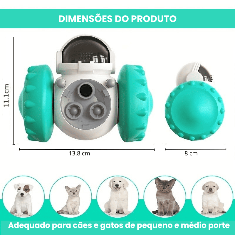 Brinquedo Interativo Alimentador Pet