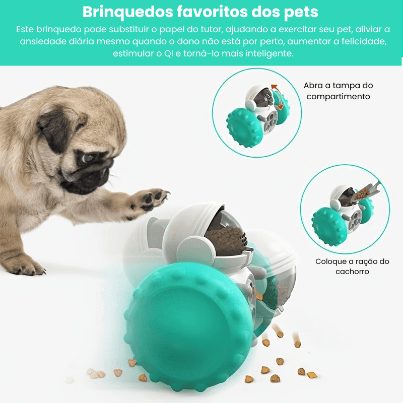 Brinquedo Interativo Alimentador Pet