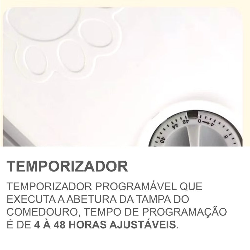 Porta Ração Inteligente Automático
