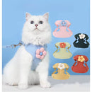 Coleira Peitoral & Guia Pet Florzinha